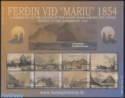 Faroe Islands 2004 Mariu Cruise 1854 8v M/s, Mint NH, Transport - Ships And Boats - Schiffe