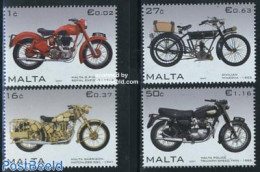 Malta 2007 Motor Cycles 4v, Mint NH, Transport - Motorcycles - Motorfietsen