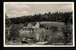 AK Hetzdorf, Bad Sumpfmühle Mit Booten Und Haus  - Hetzdorf