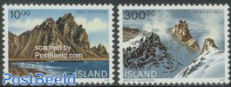 Iceland 1991 Landscapes 2v, Mint NH - Neufs