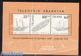 Iceland 1997 Ships S/s, Mint NH, Transport - Ships And Boats - Unused Stamps