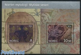 Norway 2006 Norden, Mythology S/s, Mint NH, History - Europa Hang-on Issues - Art - Fairytales - Neufs