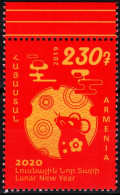 ARMENIA 2019-29 Chinese New Year Of The Rat, MNH - Año Nuevo Chino