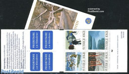 Sweden 2006 Winter In Art 4v In Booklet, Mint NH, Transport - Stamp Booklets - Railways - Art - Modern Art (1850-prese.. - Nuevos