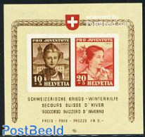 Switzerland 1941 Pro Juventute S/s, Mint NH, Various - Costumes - Unused Stamps