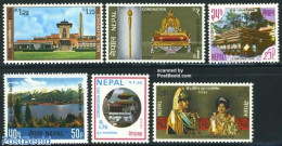 Nepal 1975 Coronation 6v, Mint NH, History - Kings & Queens (Royalty) - Case Reali