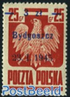 Poland 1945 Liberation 1v (city May Very), Mint NH - Neufs