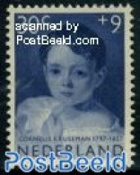 Netherlands 1957 30+9c, C. Kruseman Painting, Stamp Out Of Set, Mint NH, Art - Paintings - Nuevos