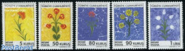 Türkiye 2010 Flowers 5v, Mint NH, Nature - Flowers & Plants - Altri & Non Classificati