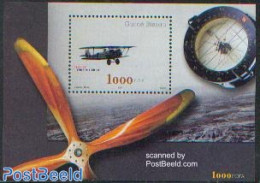 Guinea Bissau 2002 Aeroplanes S/s, Mint NH, Science - Transport - Weights & Measures - Aircraft & Aviation - Avions