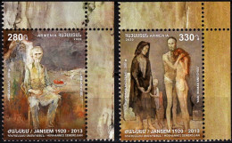 ARMENIA 2020-06 ART Paintings. J. Jansem (H. Semerdjian). CORNER, MNH - Modernos