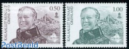 Greenland 2011 Queen Margrethe II 2v, Mint NH, History - Kings & Queens (Royalty) - Nuovi