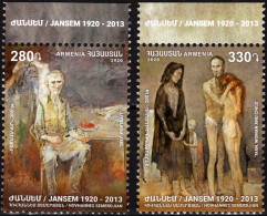 ARMENIA 2020-06 ART Paintings. Jean Jansem (H. Semerdjian), MNH - Modern