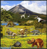 Curaçao 2011 Prehistoric Animals S/s, Mint NH, Nature - Prehistoric Animals - Prehistorics