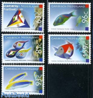 Dutch Caribbean 2011 New Beginning, Fish 5v, Mint NH, Nature - Fish - Poissons