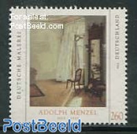 Germany, Federal Republic 2012 Adolph Menzel Painting 1v, Mint NH, Art - Paintings - Ungebraucht