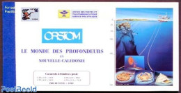 New Caledonia 1996 China 96, ORSTOM Booklet, Mint NH, Nature - Fish - Nuevos