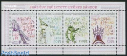 Hungary 2013 Sandor Weores 4v M/s, Mint NH, Art - Authors - Ungebraucht