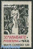 Brazil 1972 Modern Art 1v (from S/s), Mint NH, Art - Modern Art (1850-present) - Paintings - Nuevos