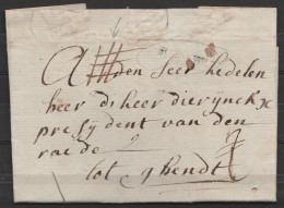 L. Datée 2 Novembre 1784 De ST-NICOLAS (St-Niklaas) Pour GHENDT - NB Recommandée - Griffe "ST-NICOLAS" - 1714-1794 (Oostenrijkse Nederlanden)