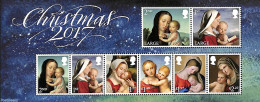 Great Britain 2017 Christmas S/s, Mint NH, Religion - Christmas - Unused Stamps