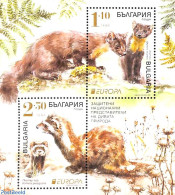 Bulgaria 2021 Europa, Endangered Animals S/s, Mint NH, History - Nature - Europa (cept) - Animals (others & Mixed) - Ungebraucht