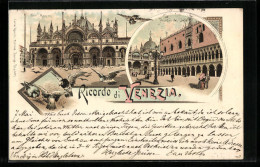 Lithographie Venezia, San Marco, Palazzo Del Doge  - Venezia (Venice)
