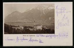 Foto-AK Fritz Gratl: Innsbruck, Schloss  - Photographs