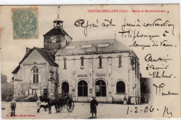 Chateaumeillant Mairie Et Marché Couvert - Châteaumeillant
