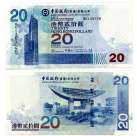 Hong Kong BOC 20 Dollars 2003 UNC - Hong Kong