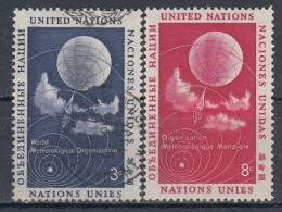 UNITED NATIONS New York 55-56,used - Gebruikt