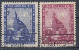 UNITED NATIONS New York 68-69,used - Usados