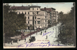 AK Berlin-Tiergarten, Blick Auf Heydtbrücke Und Bendlerstrasse  - Dierentuin