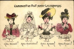 HUMORISTIQUE -  Carte Postale - Comment On Peut Aimer Les Asperges - L 152073 - Humor