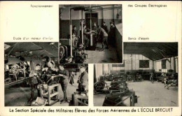 AVIATION -  Carte Postale De L'Ecole Breguet - Section Spéciales Des Militaires élèves Des Forces Aériennes - L 152075 - 1919-1938: Fra Le Due Guerre