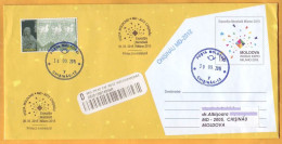 2015 Moldova Moldavie Moldau .World Expo Italy  Milano 2015  Postal History - 2015 – Mailand (Italien)