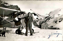 AVIATION -  Carte Postale D'un Avion Sur Le Glacier De La Kander - L 152079 - 1919-1938: Entre Guerres