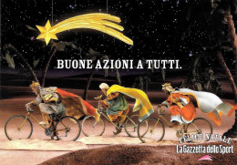 [MD9451] CPM - FELICE NATALE LA GAZZETTA DELLO SPORT - PROMOCARD 7712 - PERFETTA - Non Viaggiata - Werbepostkarten