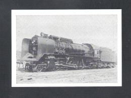 TREIN - TRAIN - ZUG : STOOMLOKOMOTIEF 2 - 8 - 2  VOOR ZWARE EXPRESTREINEN  - BOUWJAAR 1930  (11.804) - Trains