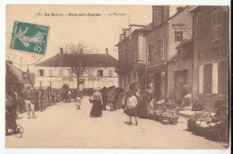 Carte France 18 - Dun Sur Auron - Le Marché -  PRIX FIXE - ( Cd072) - Dun-sur-Auron