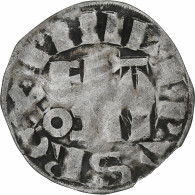 France, Philippe II Auguste, Denier Parisis, 1180-1223, Paris, Billon, TB+ - 1180-1223 Felipe II El Augusto