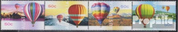 Australien 3006-3009 Viererstreifen (kompl.Ausg.) Postfrisch 2008 Ballone - Mint Stamps