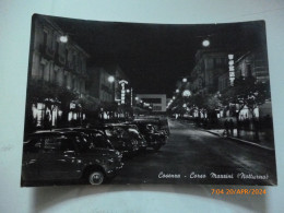 Cartolina  Viaggiata "CESENA Corso Mazzini ( Notturno )"  1958 - Forlì