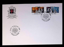 CL, FDC, Premier Jour, Utgafudagur, Island, Islande, Reykjavik, 4 Mai 1987, EUROPA CEPT - FDC