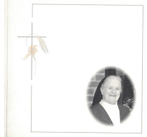 2404-02g Zuster Simone Vos Schakkebroek 1925 - Overpelt 2007 Karmelietessen H. Hart - Andachtsbilder