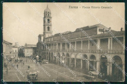 Ravenna Faenza Piazza Vittorio Emanuele Cartolina RB7779 - Ravenna