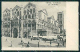 Ferrara Città Cattedrale Mercato Cartolina RB7497 - Ferrara