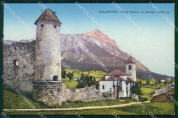 Belluno Cortina D'Ampezzo Castel Dezana Cartolina RB7176 - Belluno