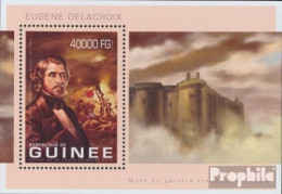 Guinea Block 2243 (kompl. Ausgabe) Postfrisch 2013 Eugène Delacroix - República De Guinea (1958-...)