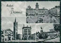 Parma Città Saluti Da Foto FG Cartolina ZKM7404 - Parma